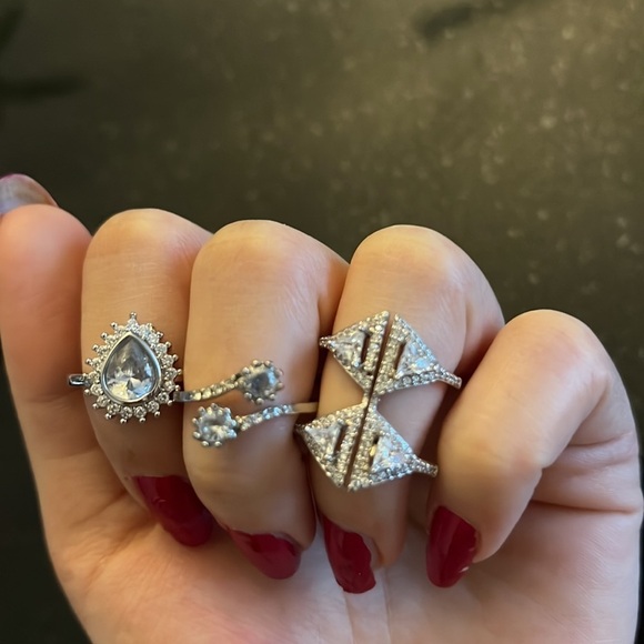 3 for $30  diamond rings 💍 - Picture 4 of 5